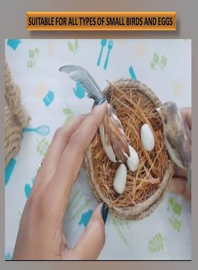 MASHKI Coconut Fiber, Loose Bedding Substrate Laying Eggs for Birds Nest Cages, Nesting Material Birds (100) gm - Image 5